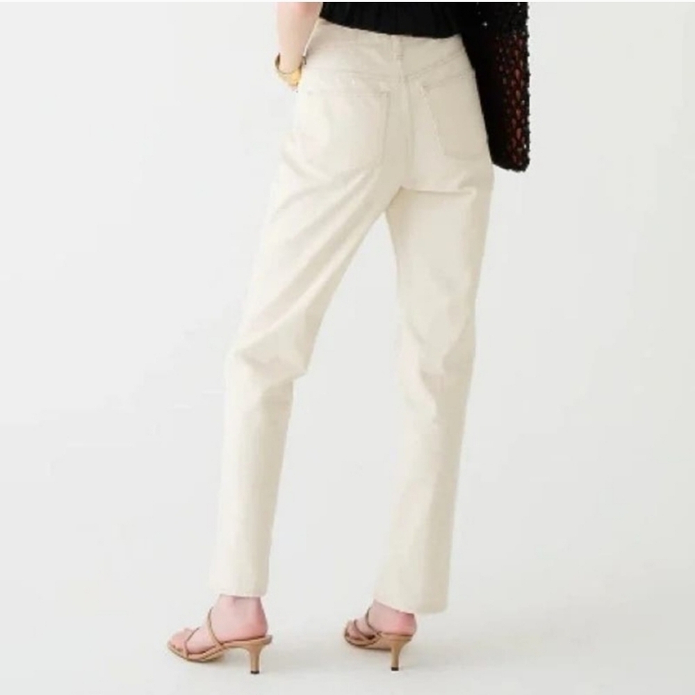 J. Crew High-Rise Full Length '90s Classic Straight Jean Natural Denim Size 26 - Picture 2 of 13